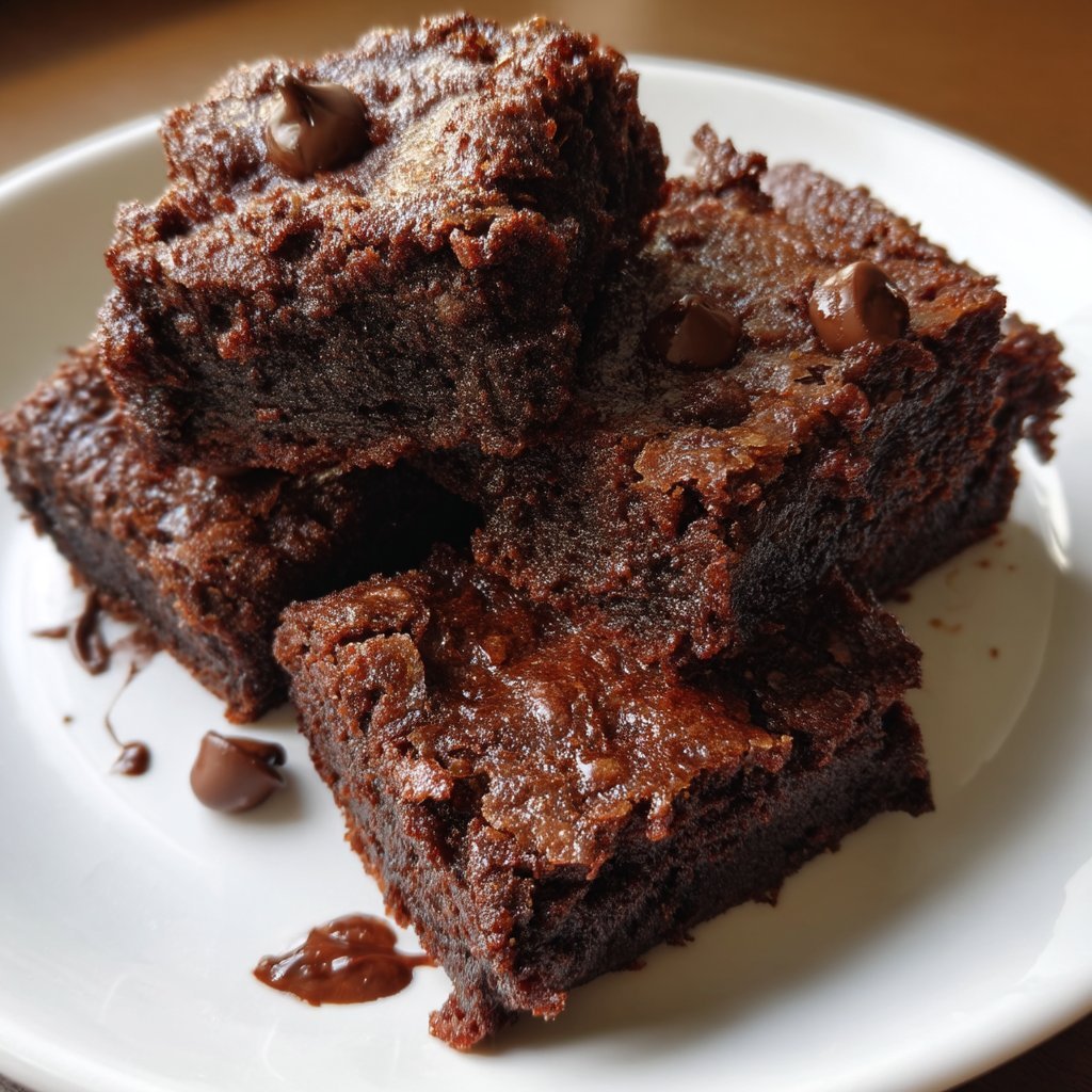 Black Bean Protein Brownies 1 Black Bean Protein Brownies