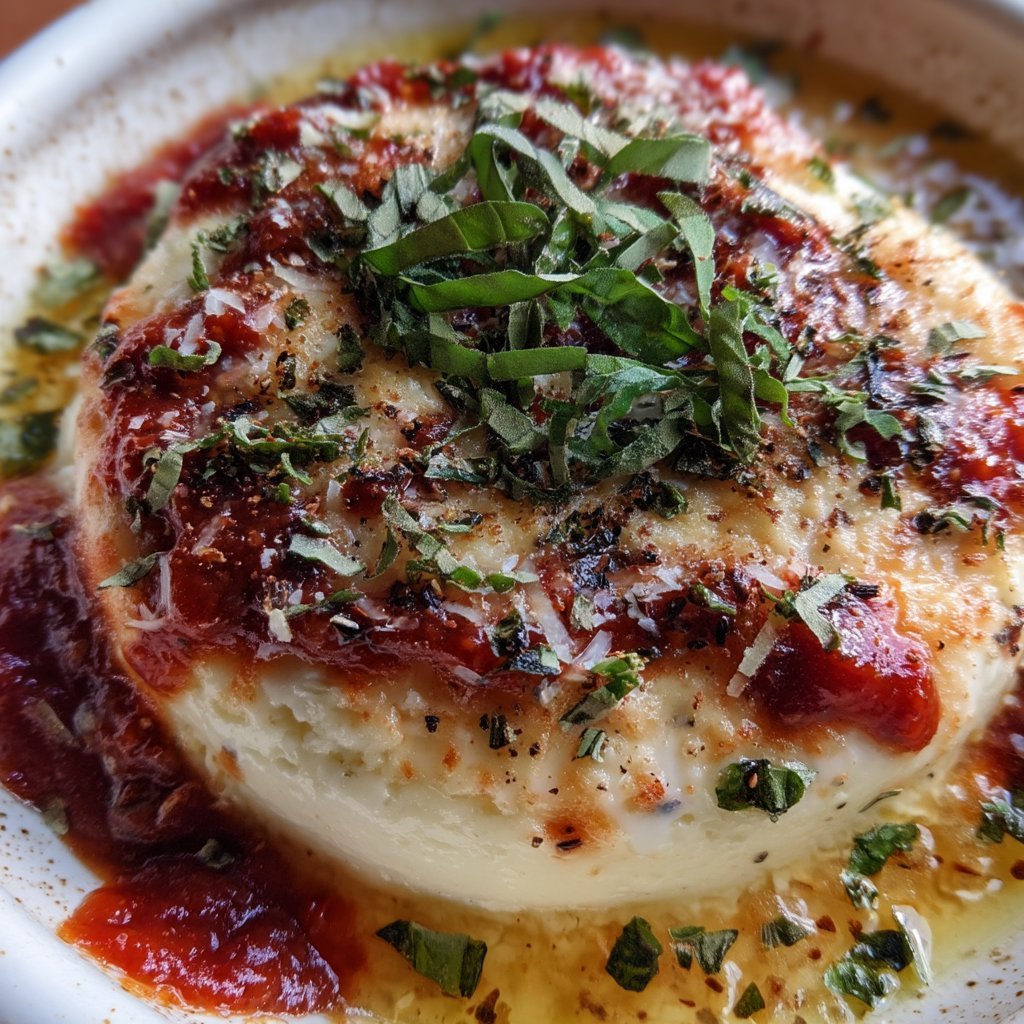 Baked Ricotta with Marinara