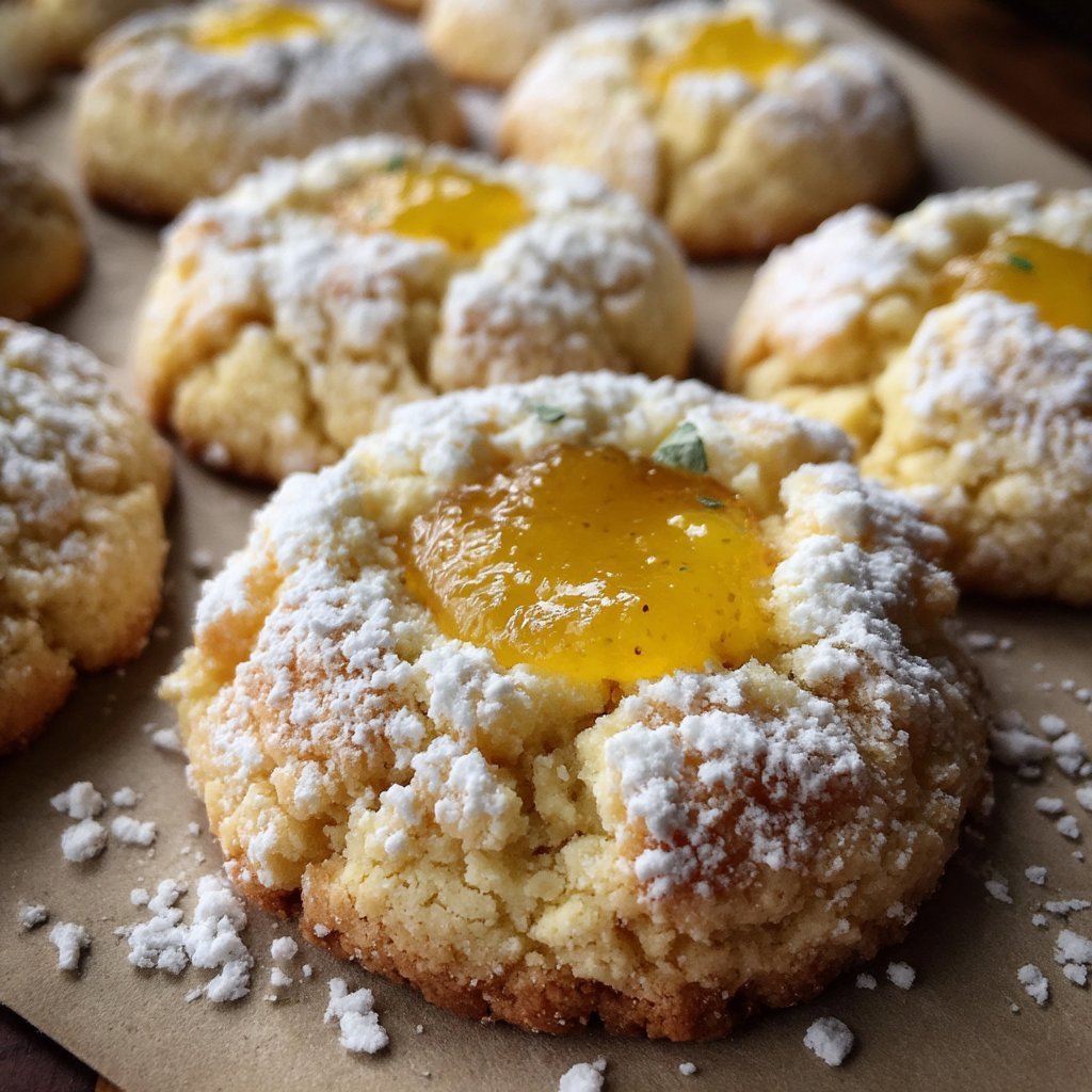Ricotta Lemon Curd Thumbprint Cookies 2 Ricotta Lemon Curd Thumbprint Cookies