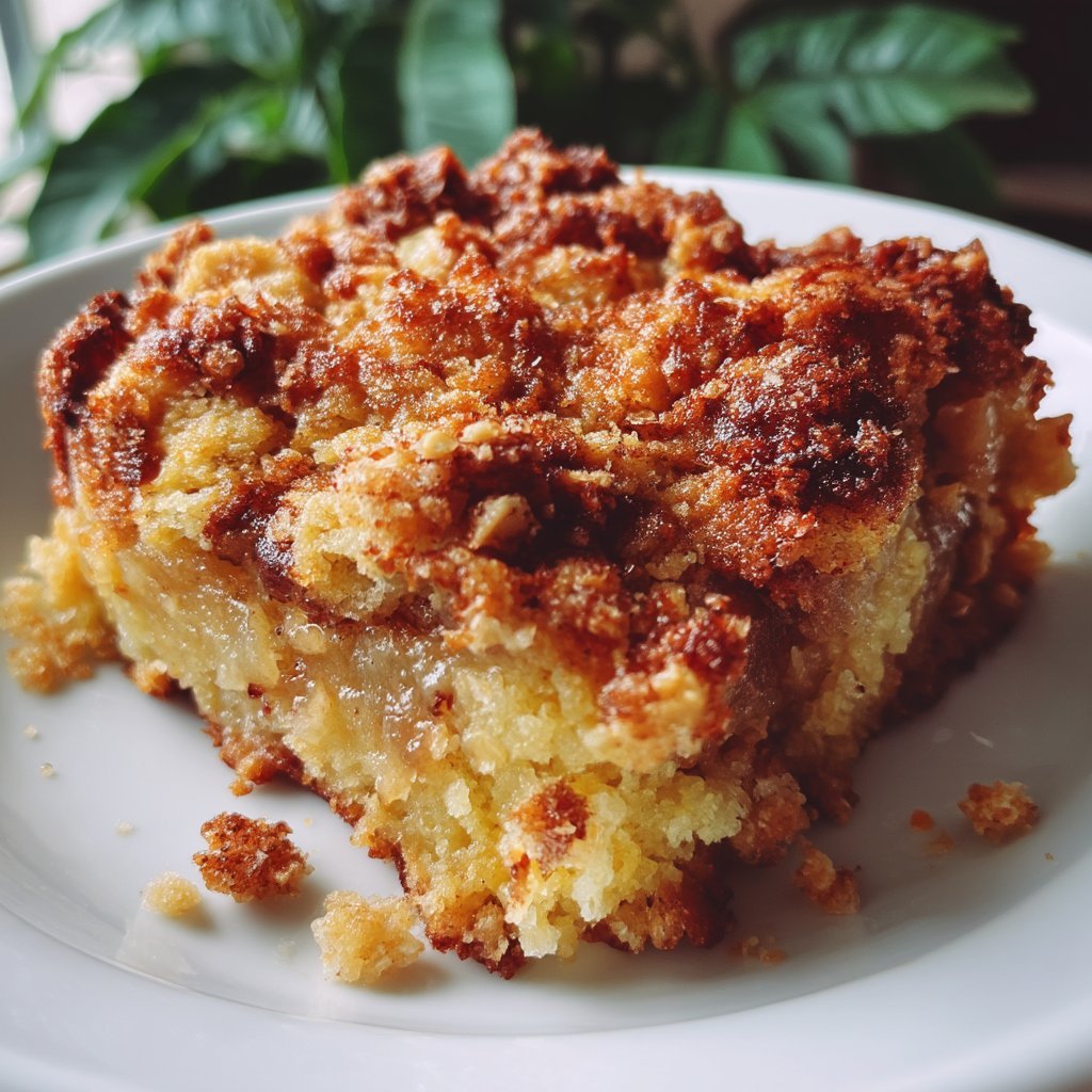 Rhubarb Dump Cake with Buttery Crumble 1 Rhubarb Dump Cake with Buttery Crumble