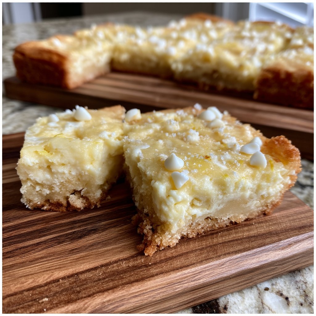 Key Lime White Chocolate Ricotta Cookie Bars