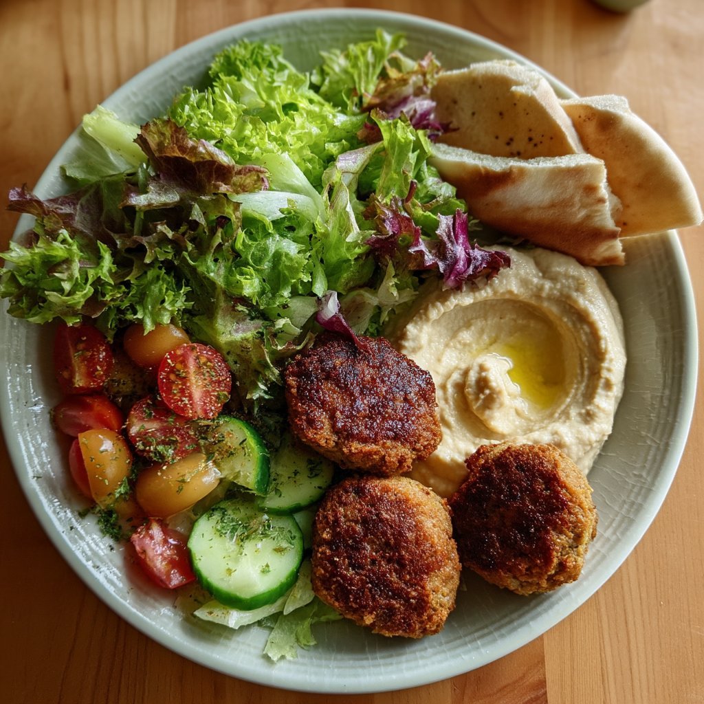 Hummus & Falafel Bowl 1 Hummus & Falafel Bowl