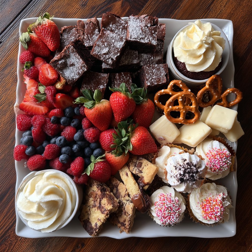 Memorial Day Dessert Board for a Crowd