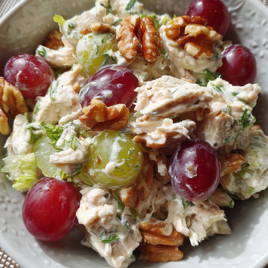 Greek Yogurt Chicken Salad with Grapes 2 Greek Yogurt Chicken Salad with Grapes