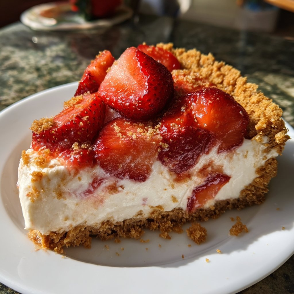 Strawberry Mascarpone Icebox Tart 5 Strawberry Mascarpone Icebox Tart
