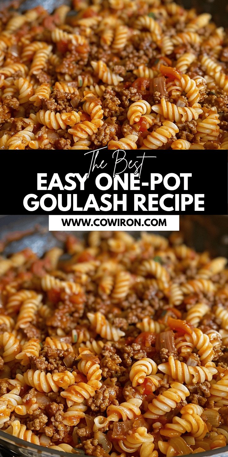American Goulash Recipe