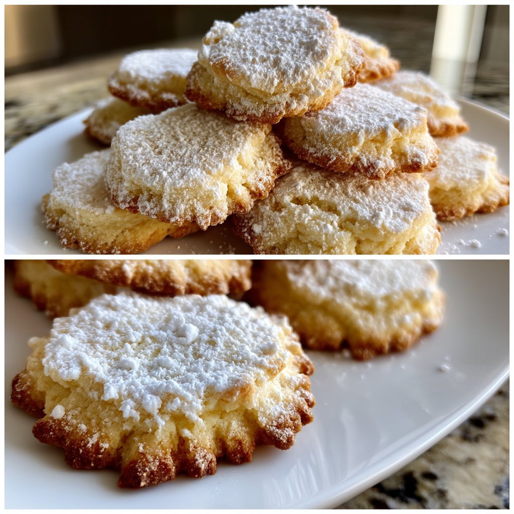 Almond Shortbread Cookies