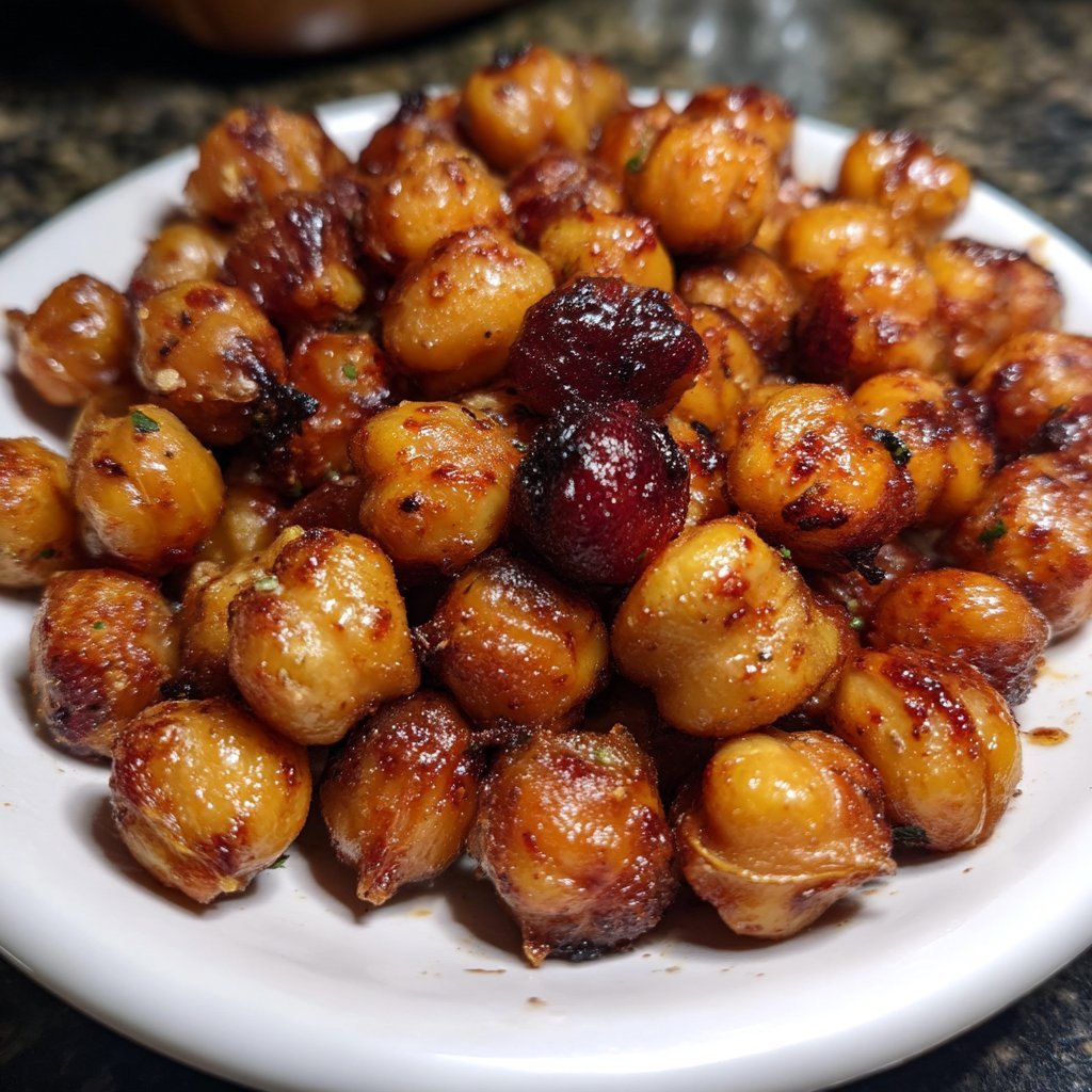 Crispy Roasted Chickpeas