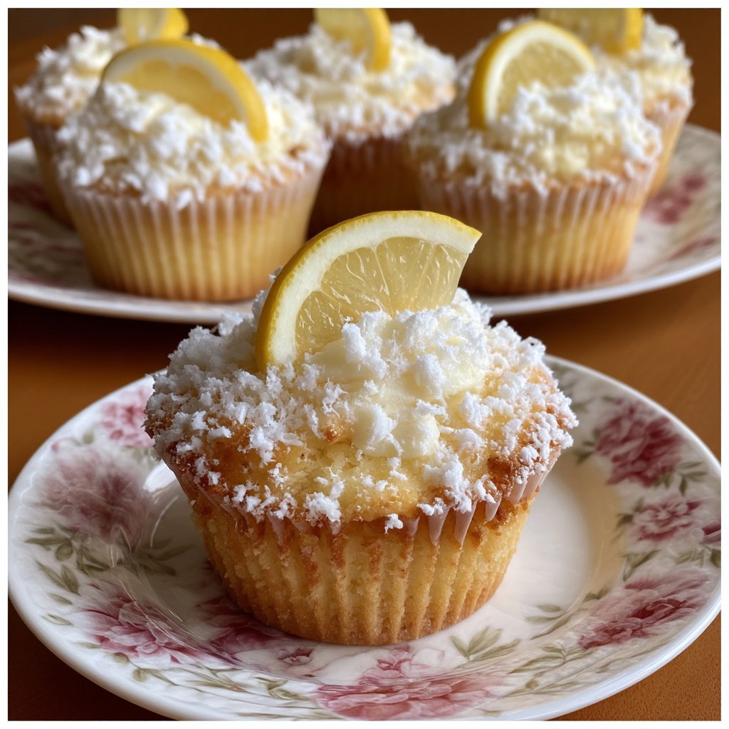Spring Lemon Mascarpone Cupcakes