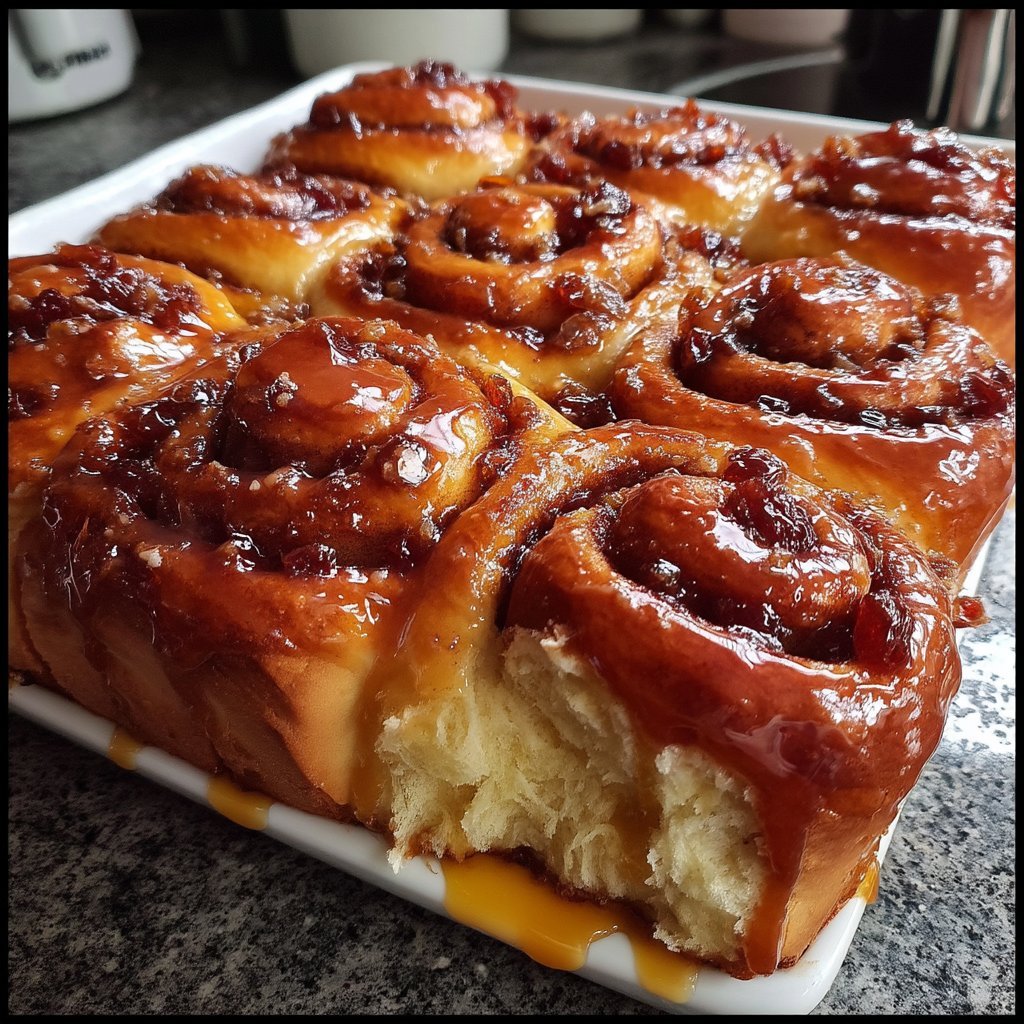 Hot Cross Bun Cinnamon Rolls – Soft & Fluffy – Orange Glaze
