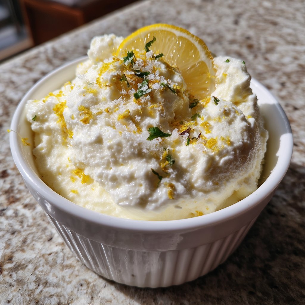 Limoncello Ricotta Granita 5 Limoncello Ricotta Granita