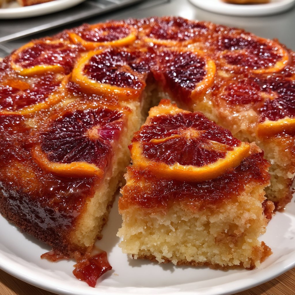 Blood Orange Ricotta Upside-Down Cake 5 Blood Orange Ricotta Upside-Down Cake