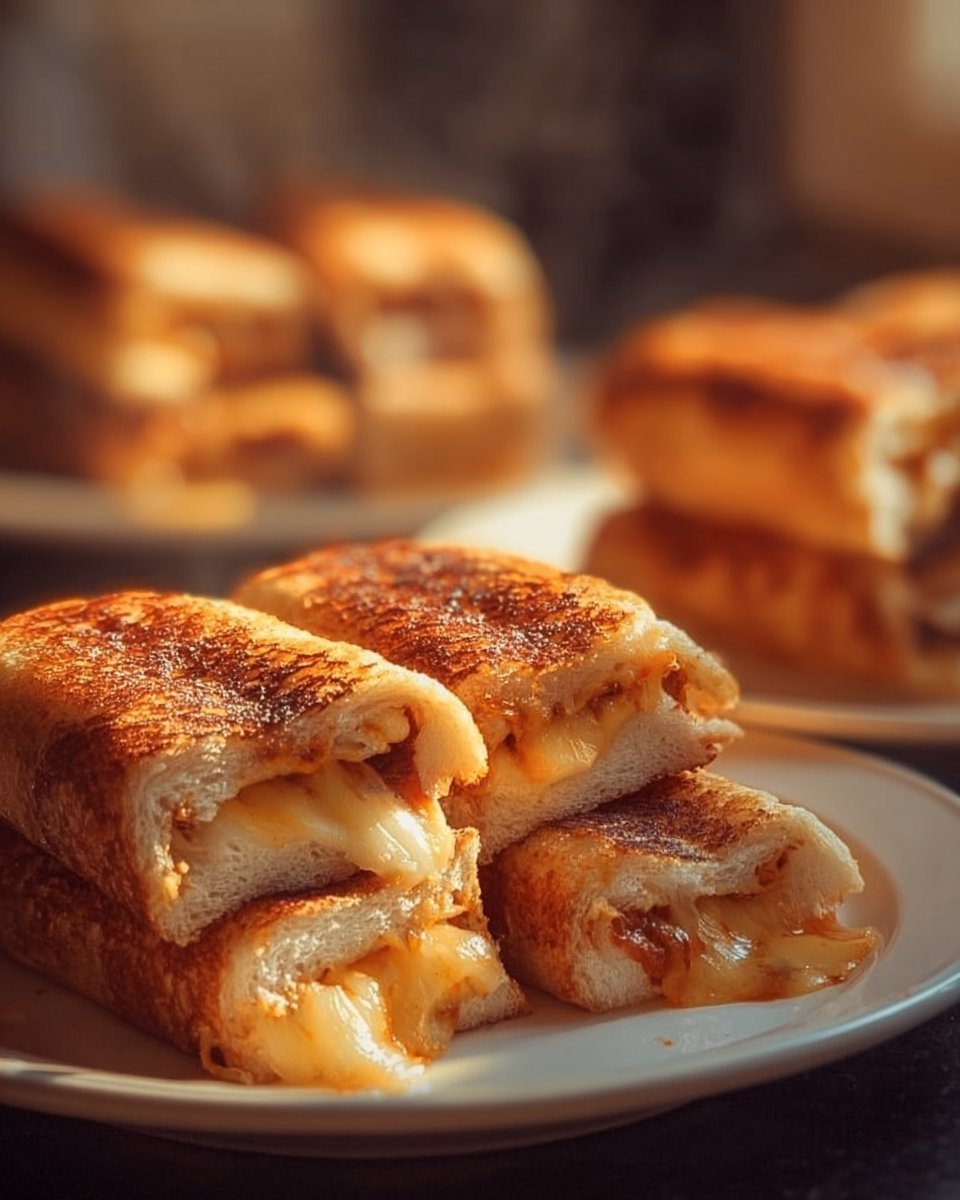 Crispy Cheesy Roll Ups