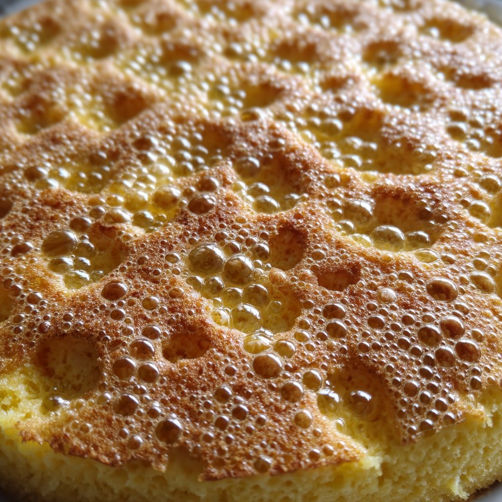 Creamy Polenta Cake with Lemon Sugar