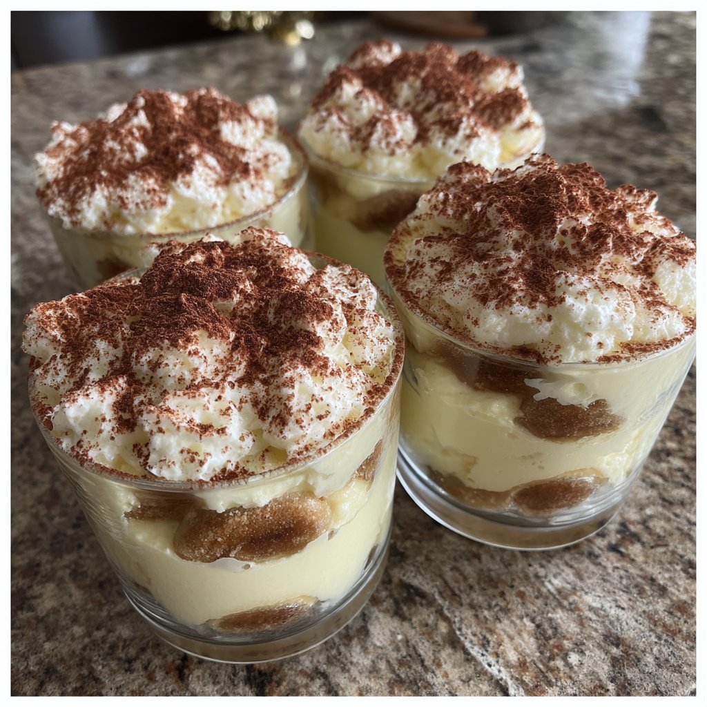 Espresso Mascarpone Cream Cups