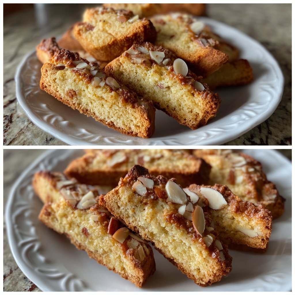 Almond Amaretto Biscotti
