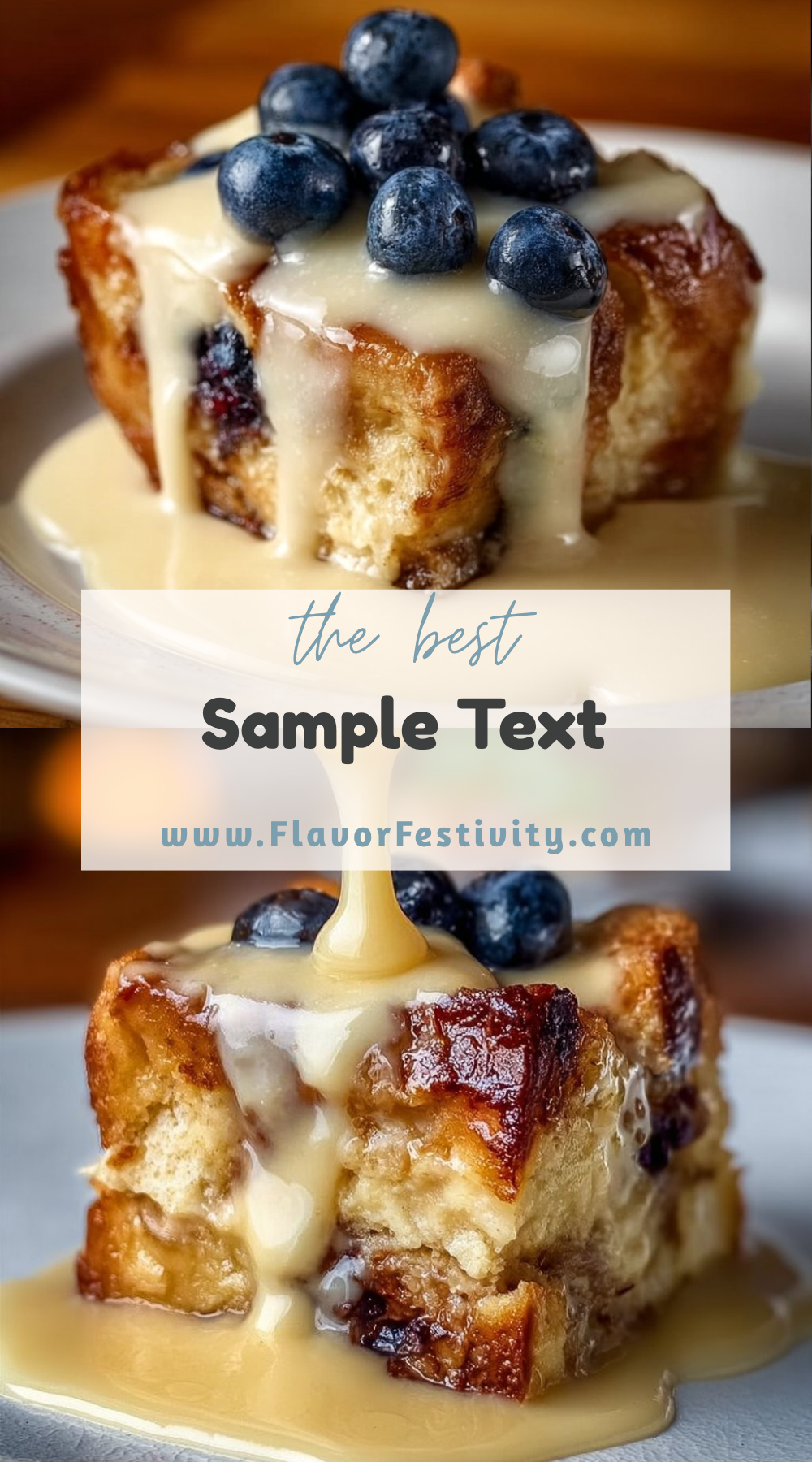 Bread Pudding With Vanilla Sauce 6 Bread Pudding with Vanilla Sauce