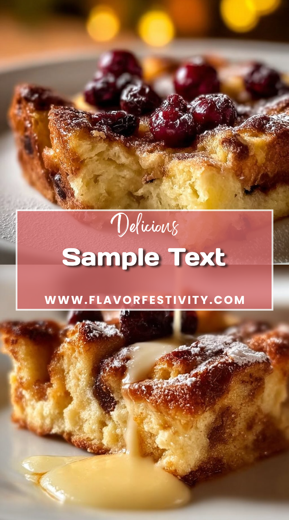 Eggnog Bread Pudding 6 Eggnog Bread Pudding