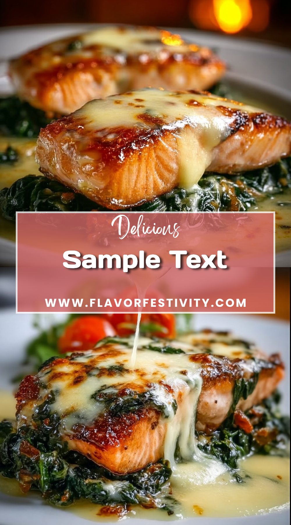 Baked Salmon With Spinach 6 Baked Salmon with Spinach