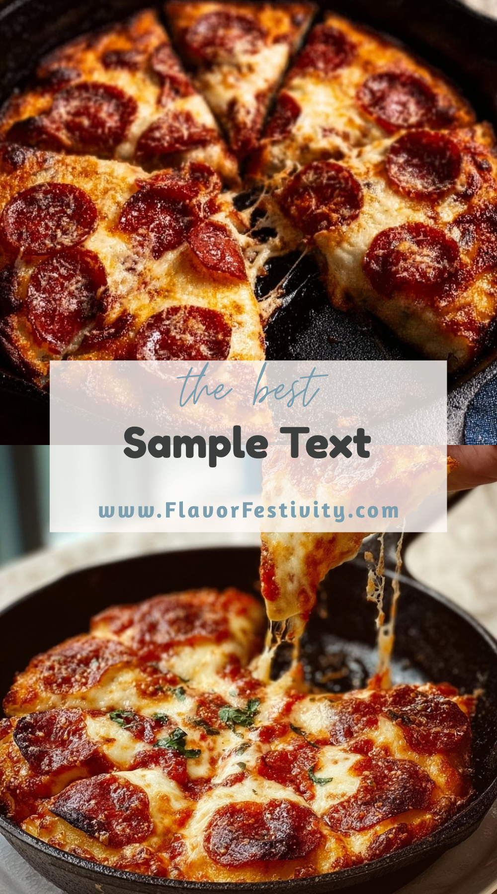 Cast Iron Skillet Pizza 4 Cast Iron Skillet Pizza