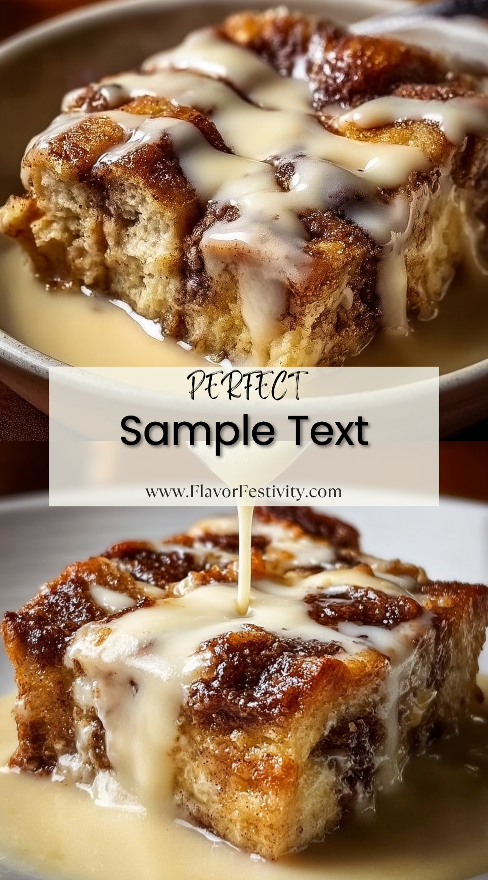 Cinnamon Roll Bread Pudding 6 Cinnamon Roll Bread Pudding