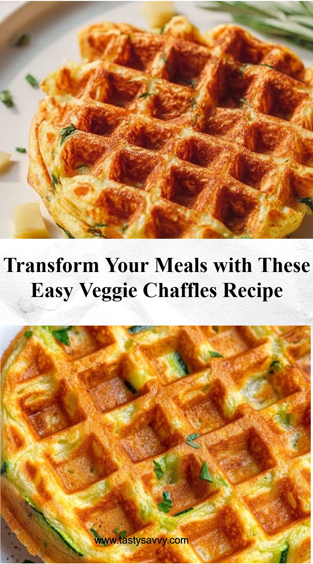 Easy Veggie Chaffles