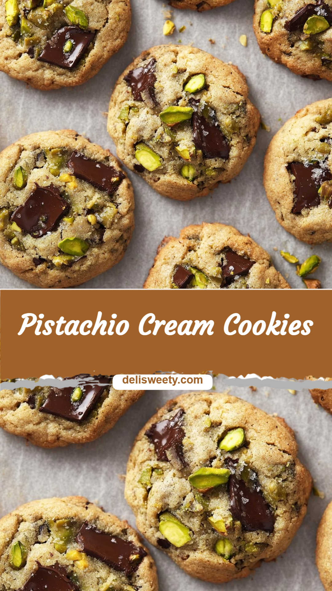 Pistachio Cream Cookies