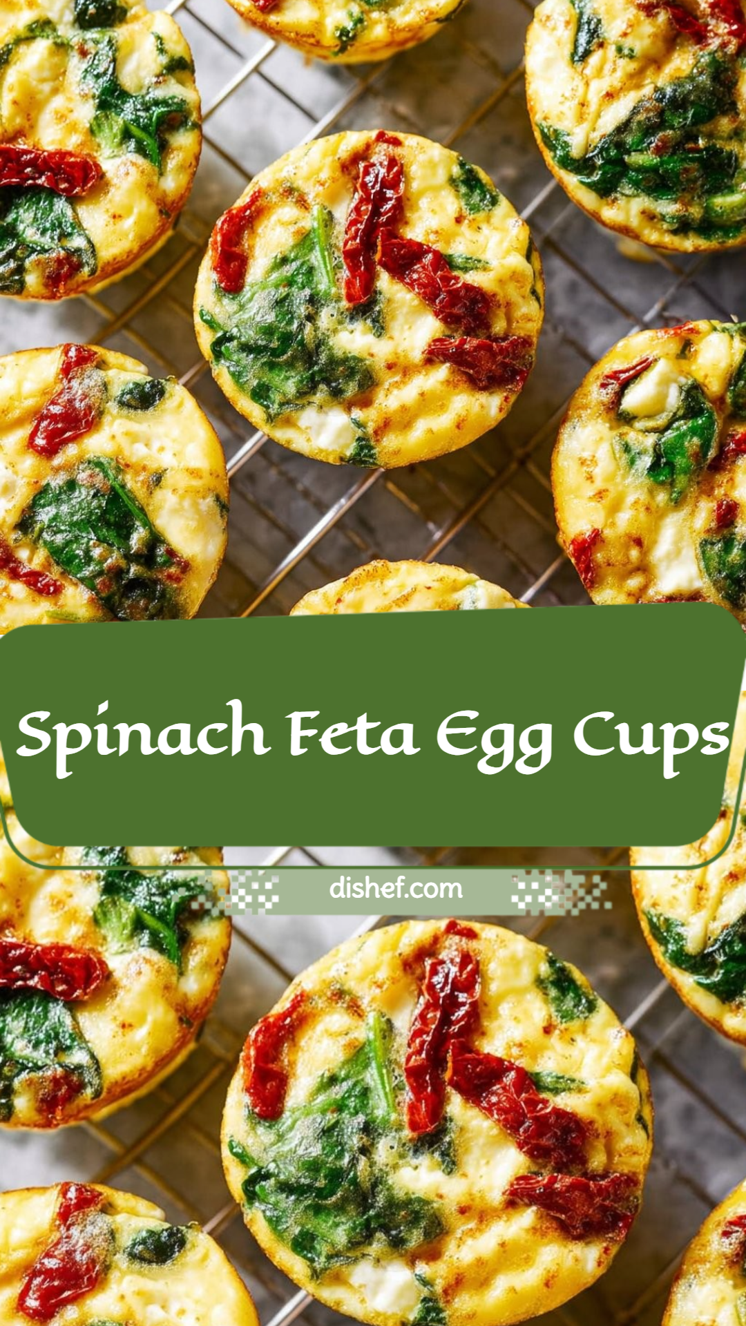 Spinach Feta Egg Cups