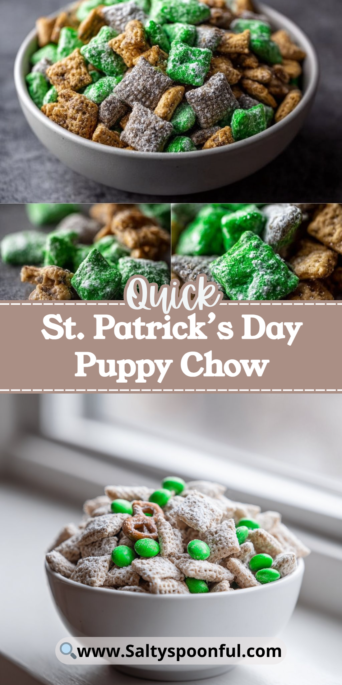 St. Patrick’s Day Puppy Chow