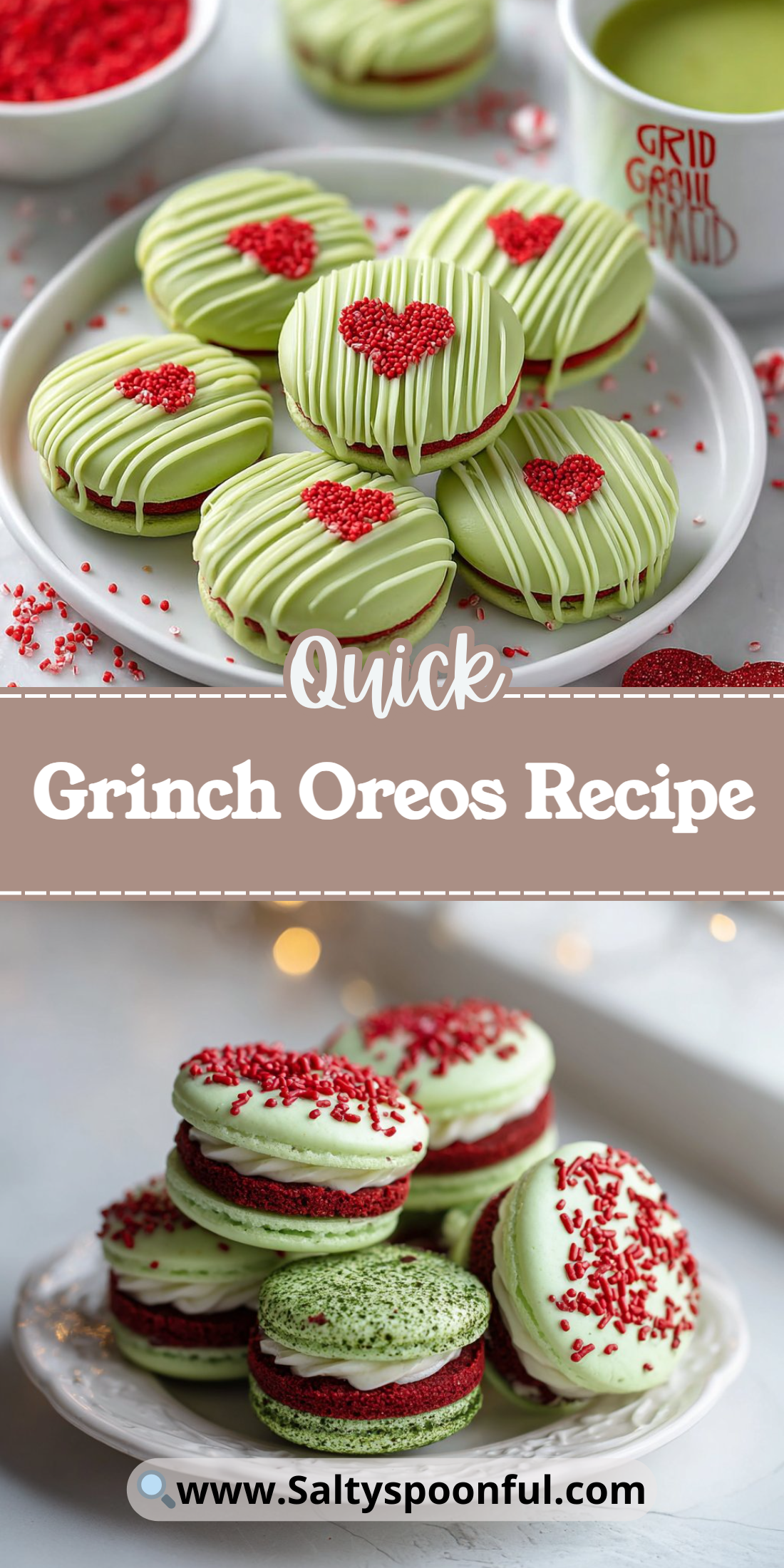 Grinch Oreos Recipe
