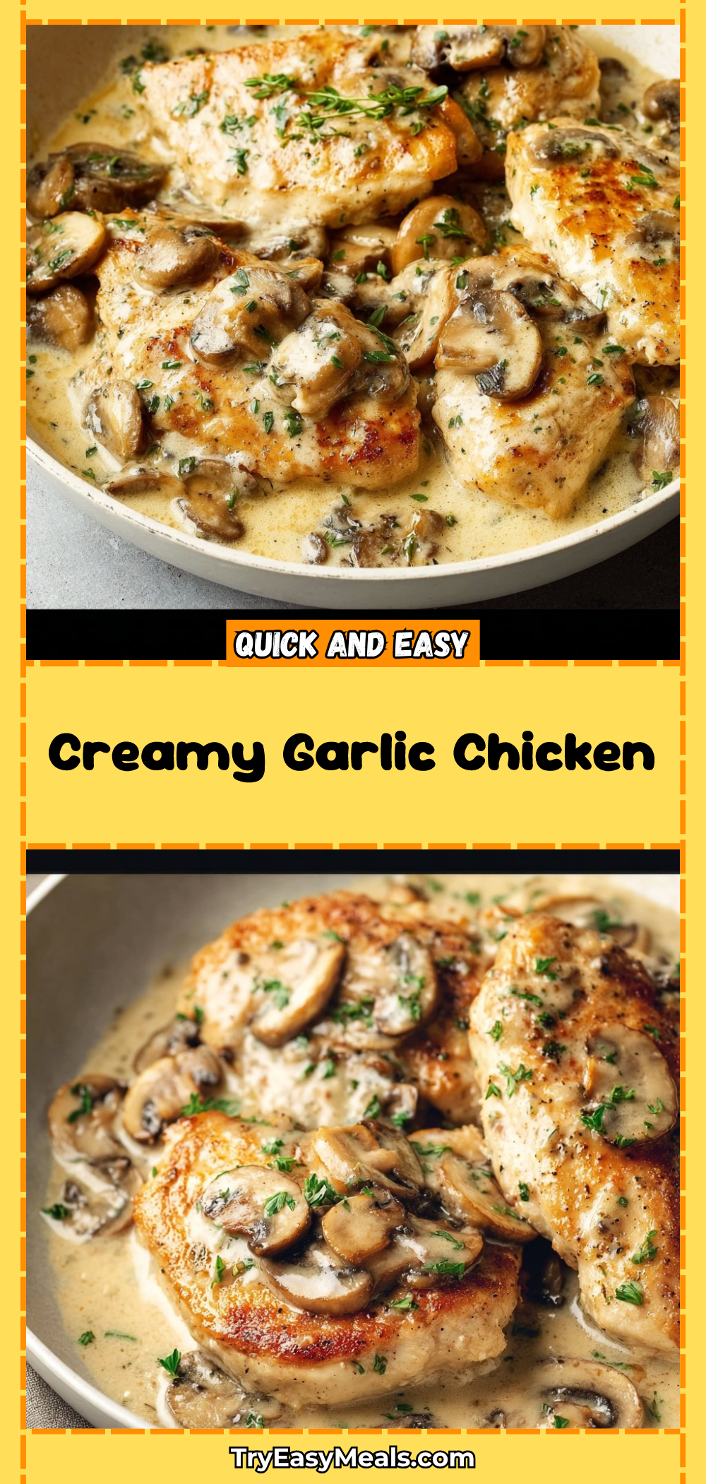 Creamy Garlic Chicken