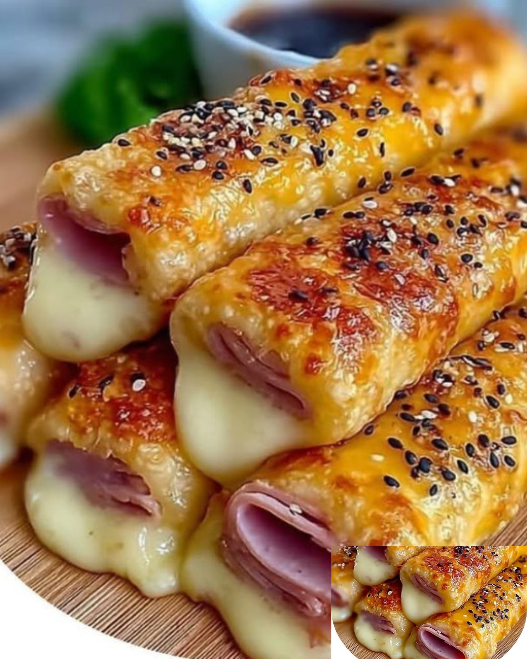 Ham and Cheese Sticks