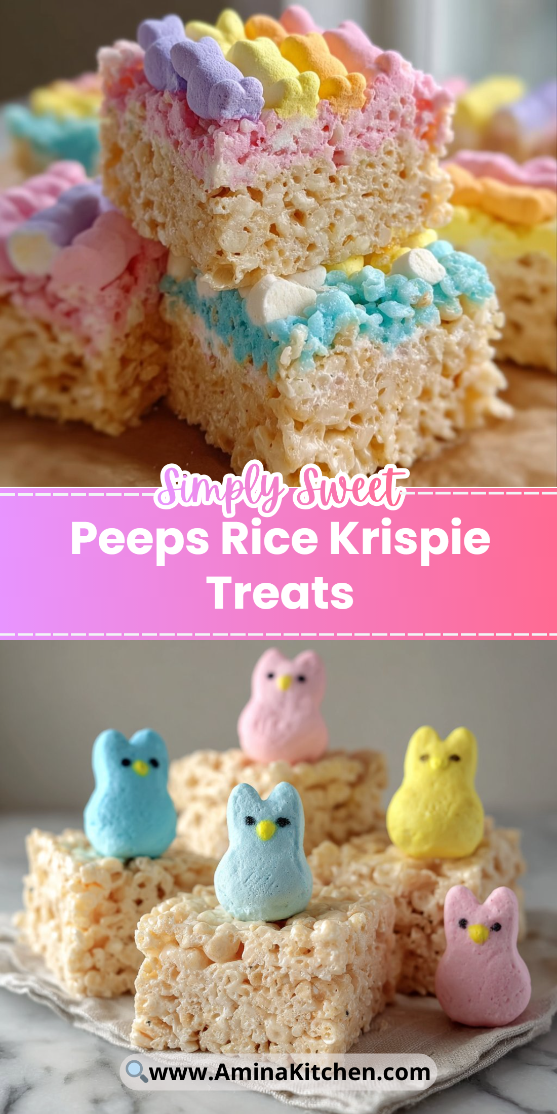 Peeps Rice Krispie Treats