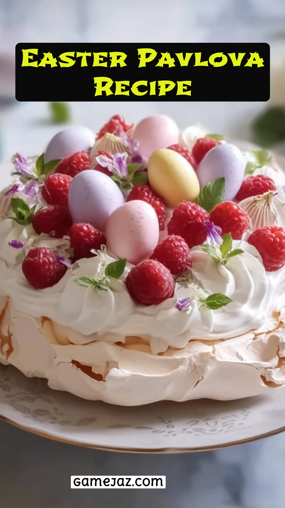 Easter Pavlova Recipe