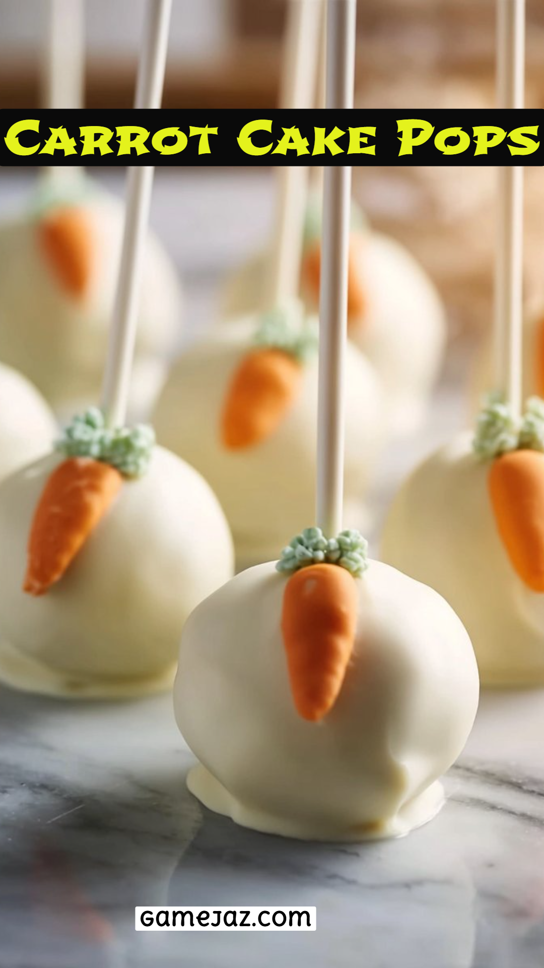 Carrot Cake Pops