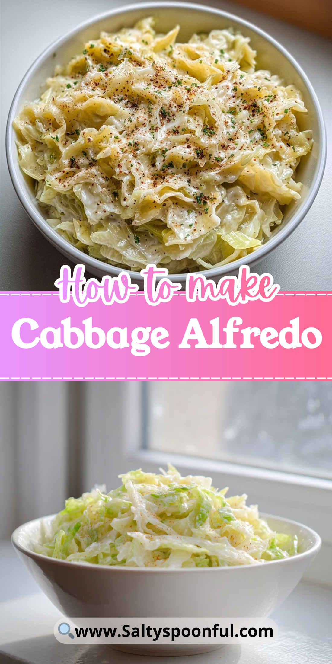 Cabbage Alfredo