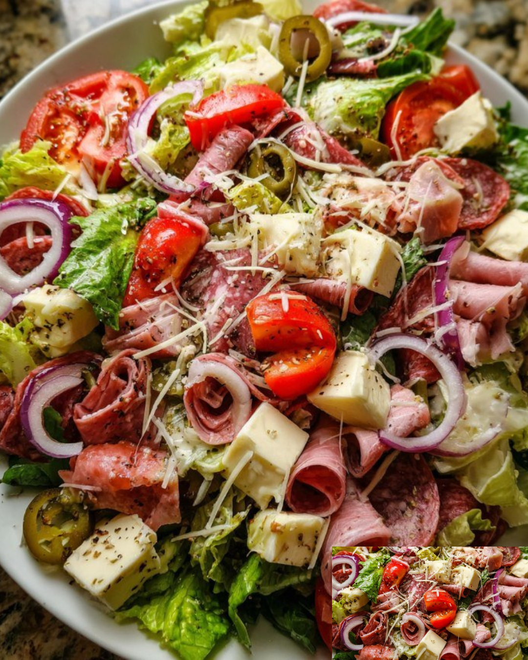 Healthy Italian Sub Salad