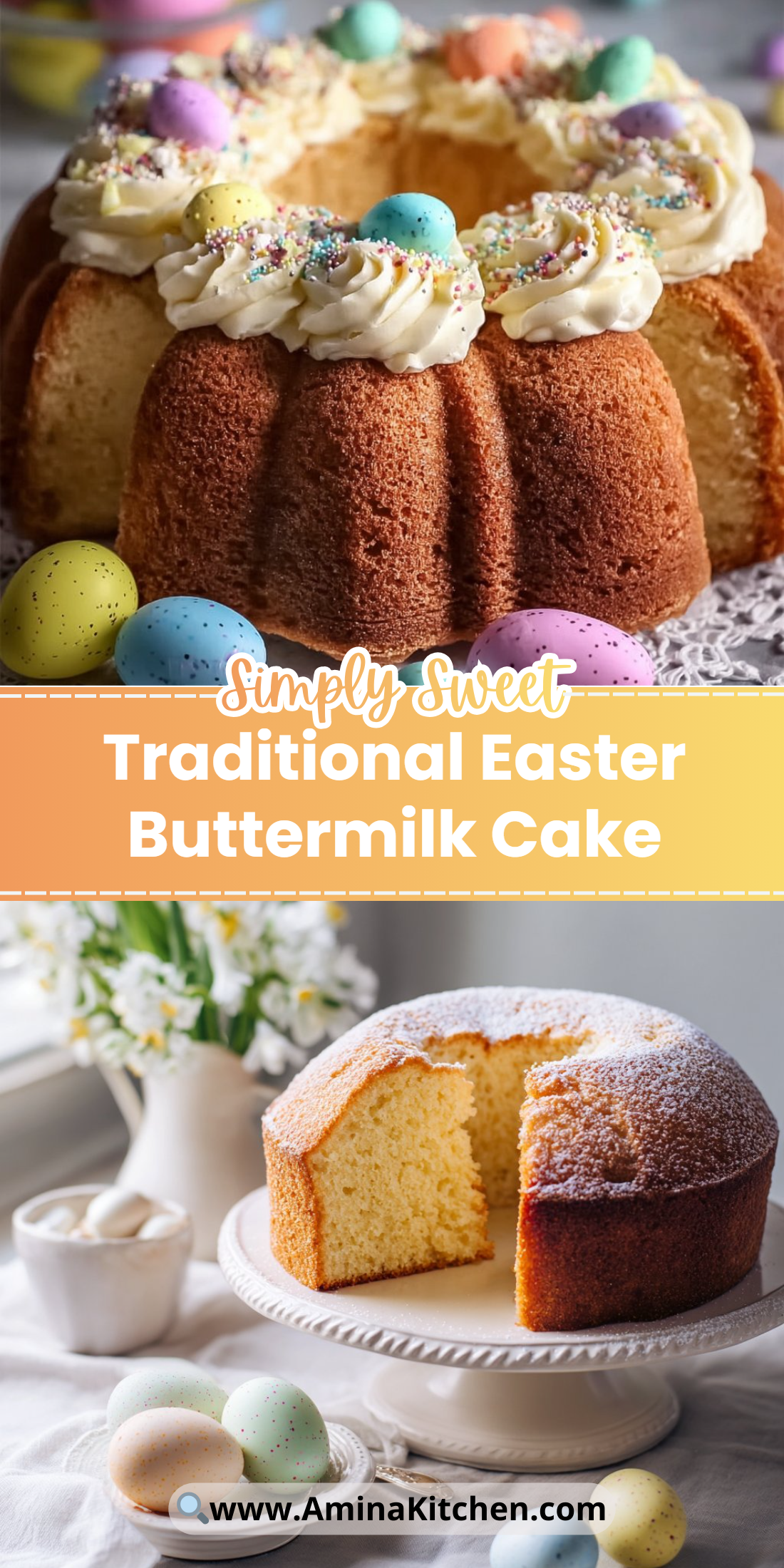 Traditional Easter Buttermilk Cake