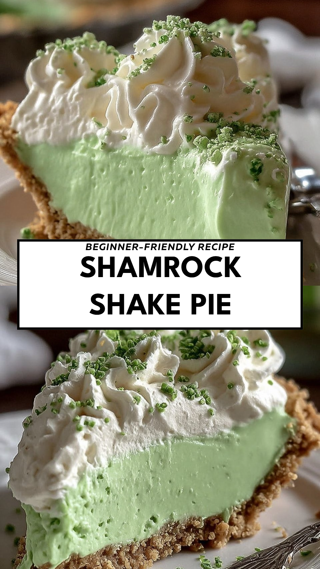 Shamrock Shake Pie