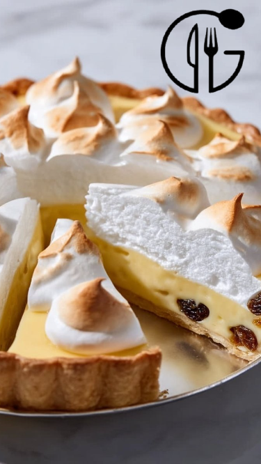 Sour Cream Raisin Pie