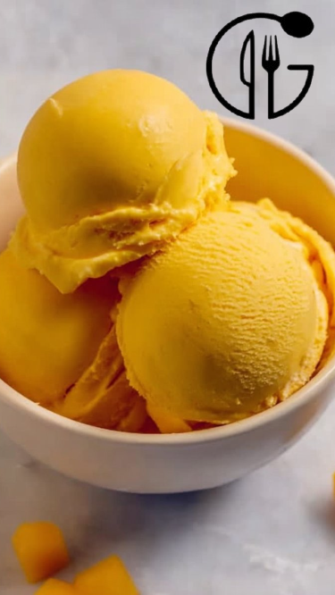 Easy Mango Ice Cream