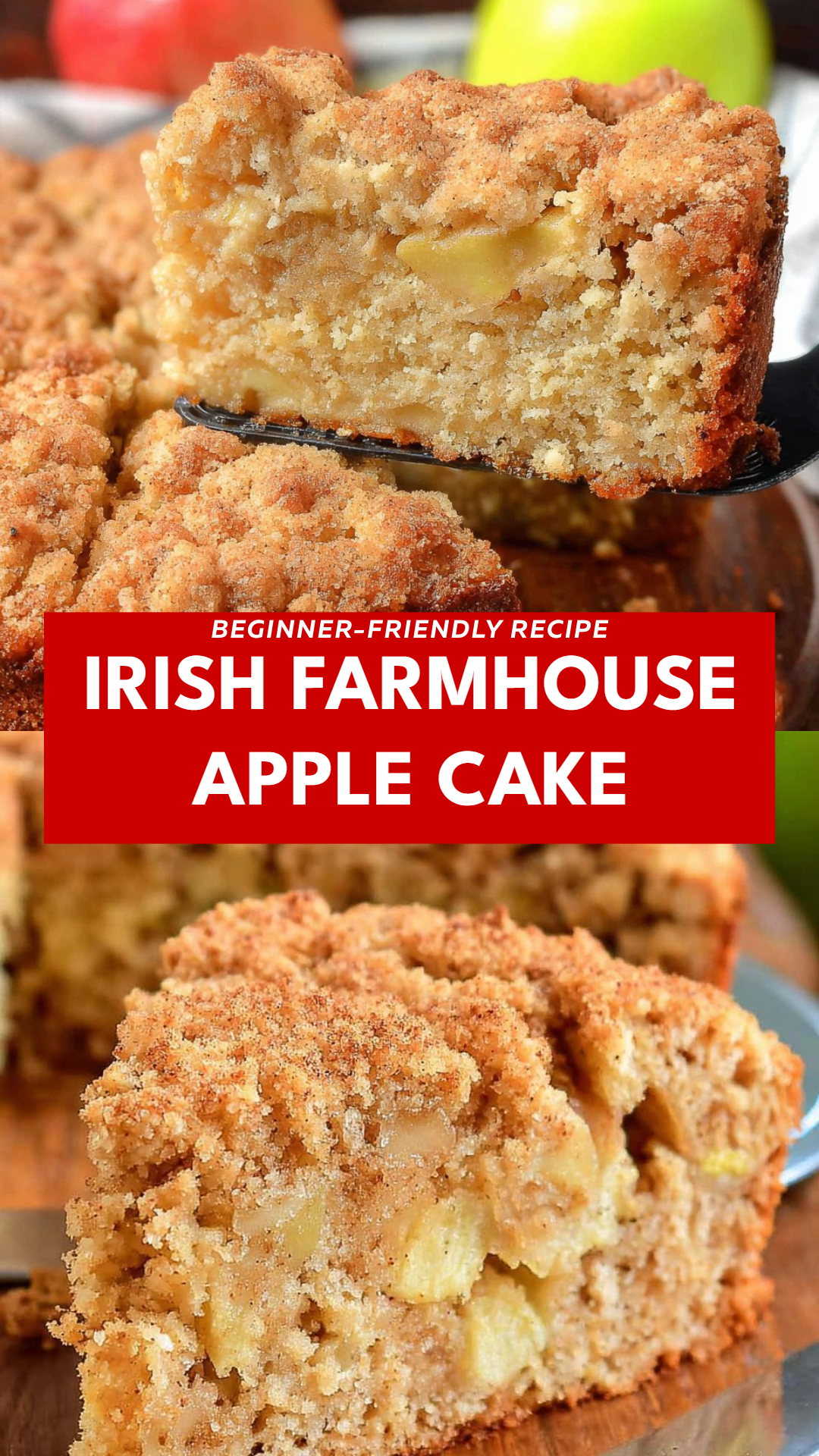 Irish Farmhouse Apple Cake