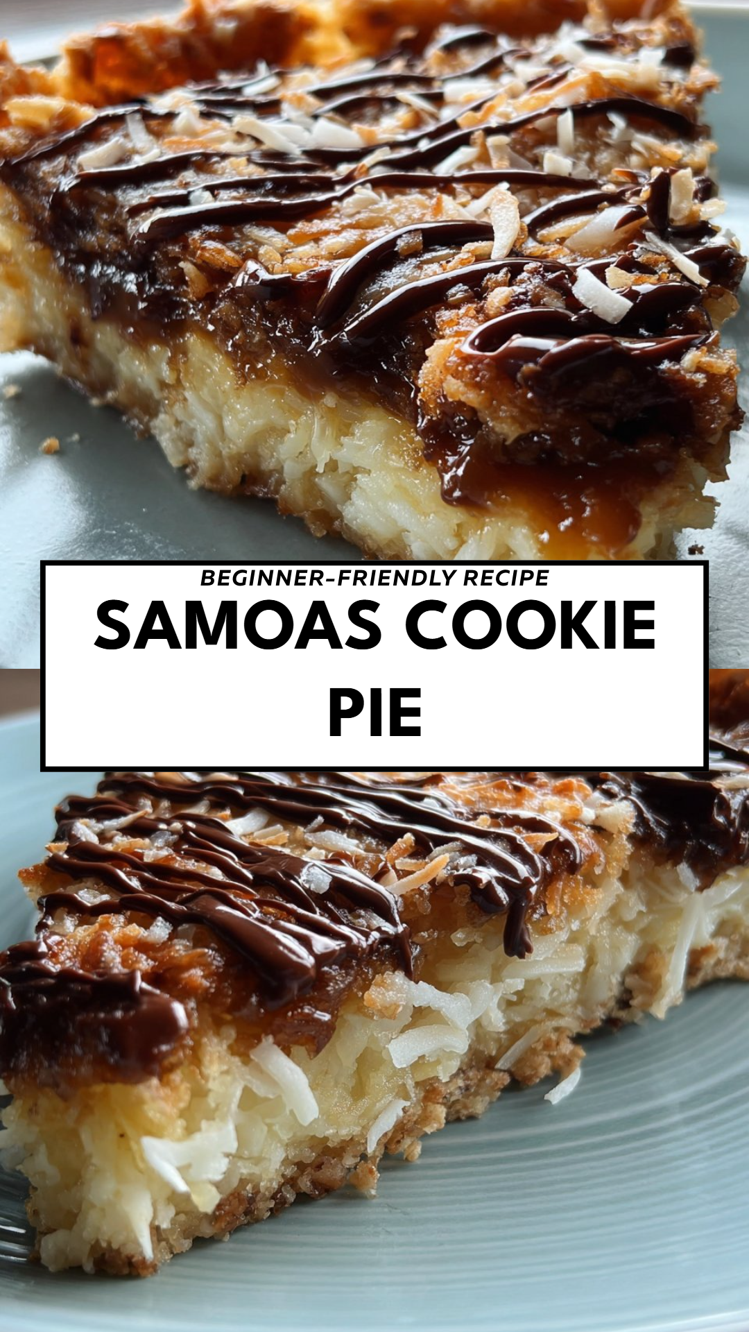 Samoas Cookie Pie