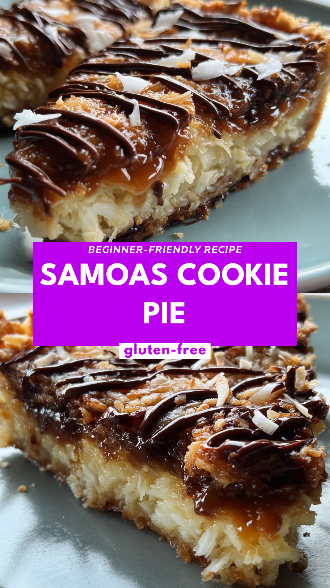 Samoas Cookie Pie