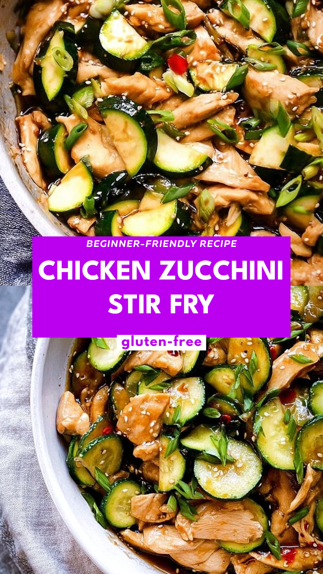 Chicken Zucchini Stir Fry