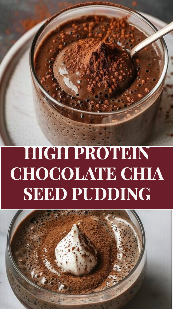 High Protein Chocolate Chia Seed Pudding 6 High Protein Chocolate Chia Seed Pudding