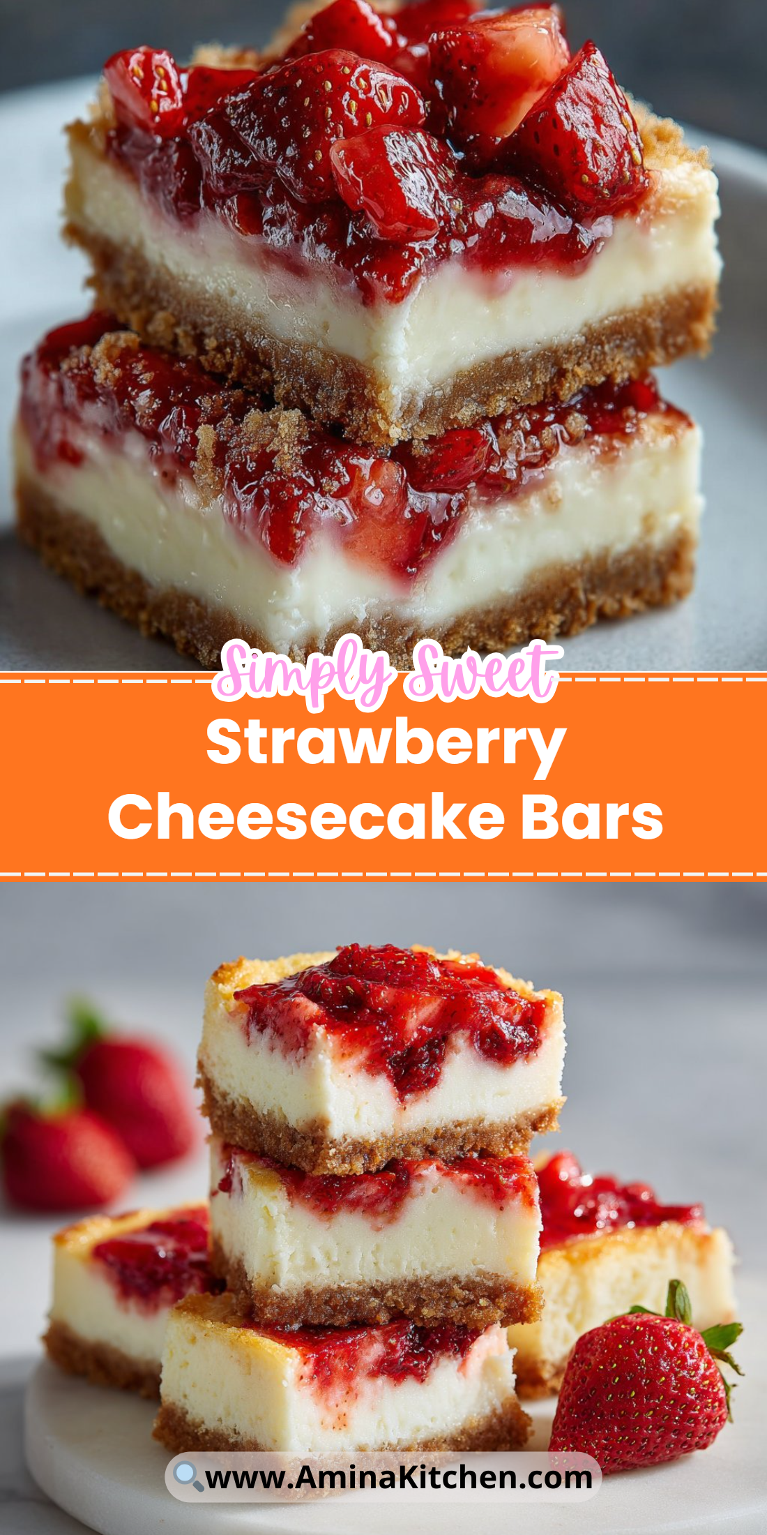 Strawberry Cheesecake Bars