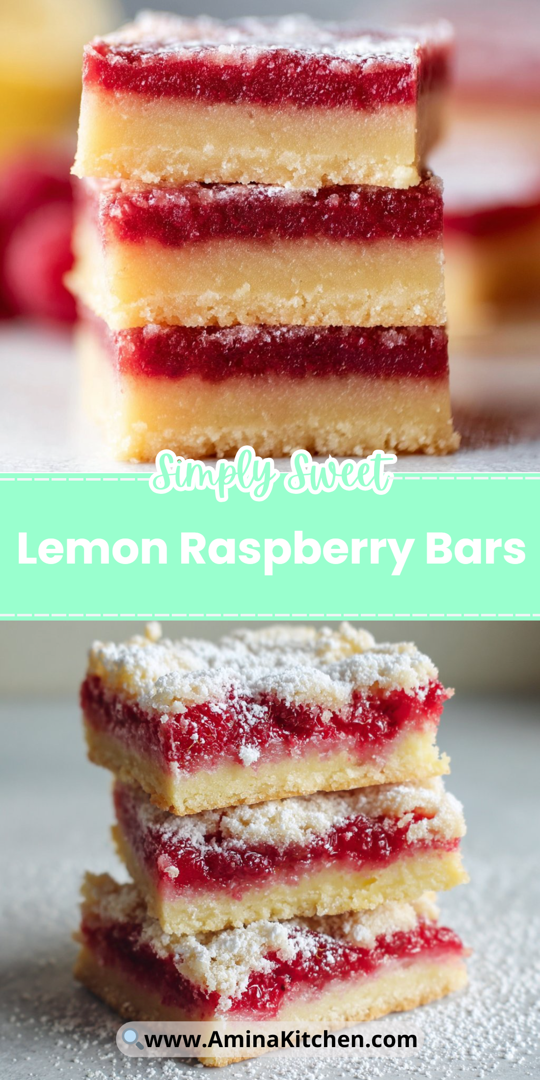 Lemon Raspberry Bars