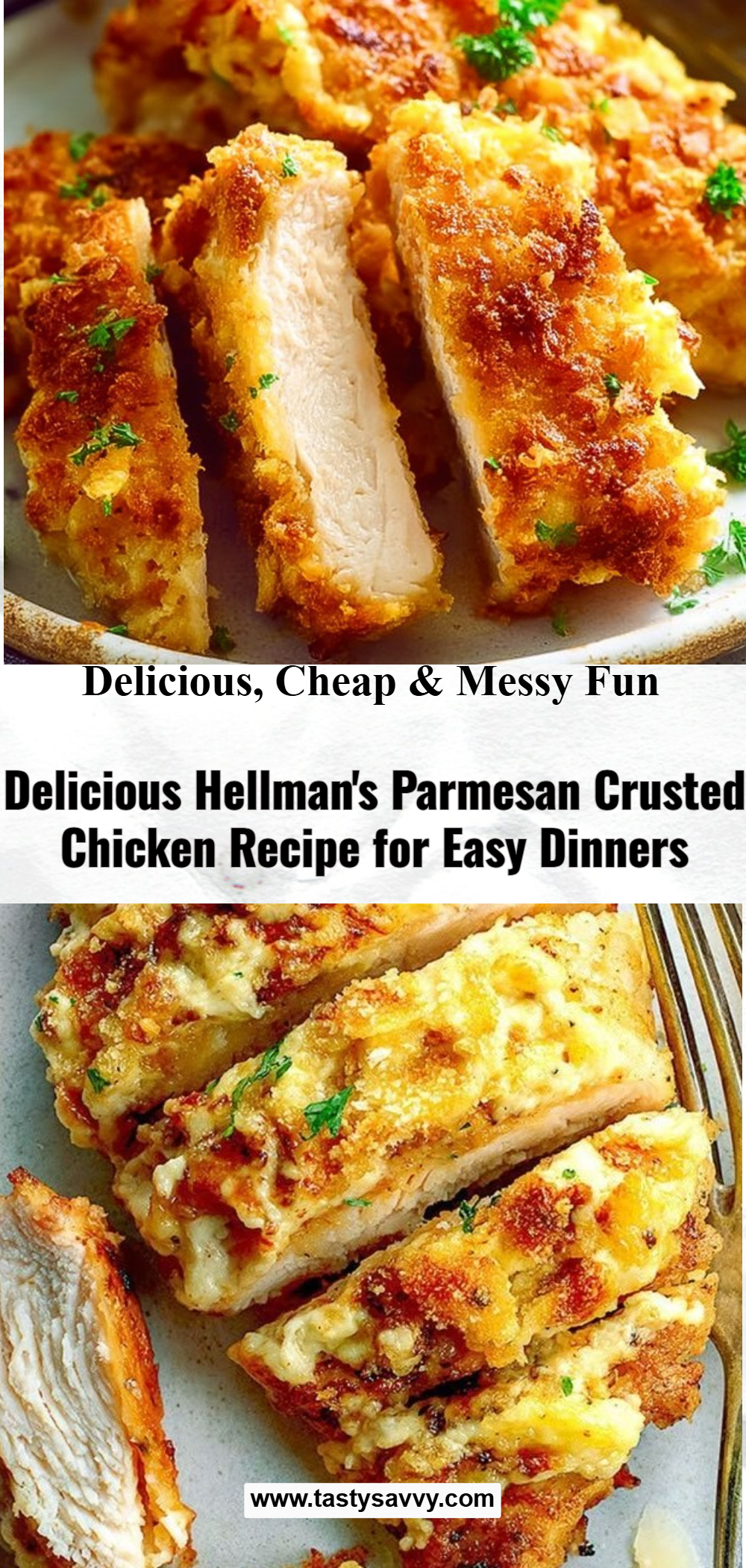 Hellman's Parmesan Crusted Chicken