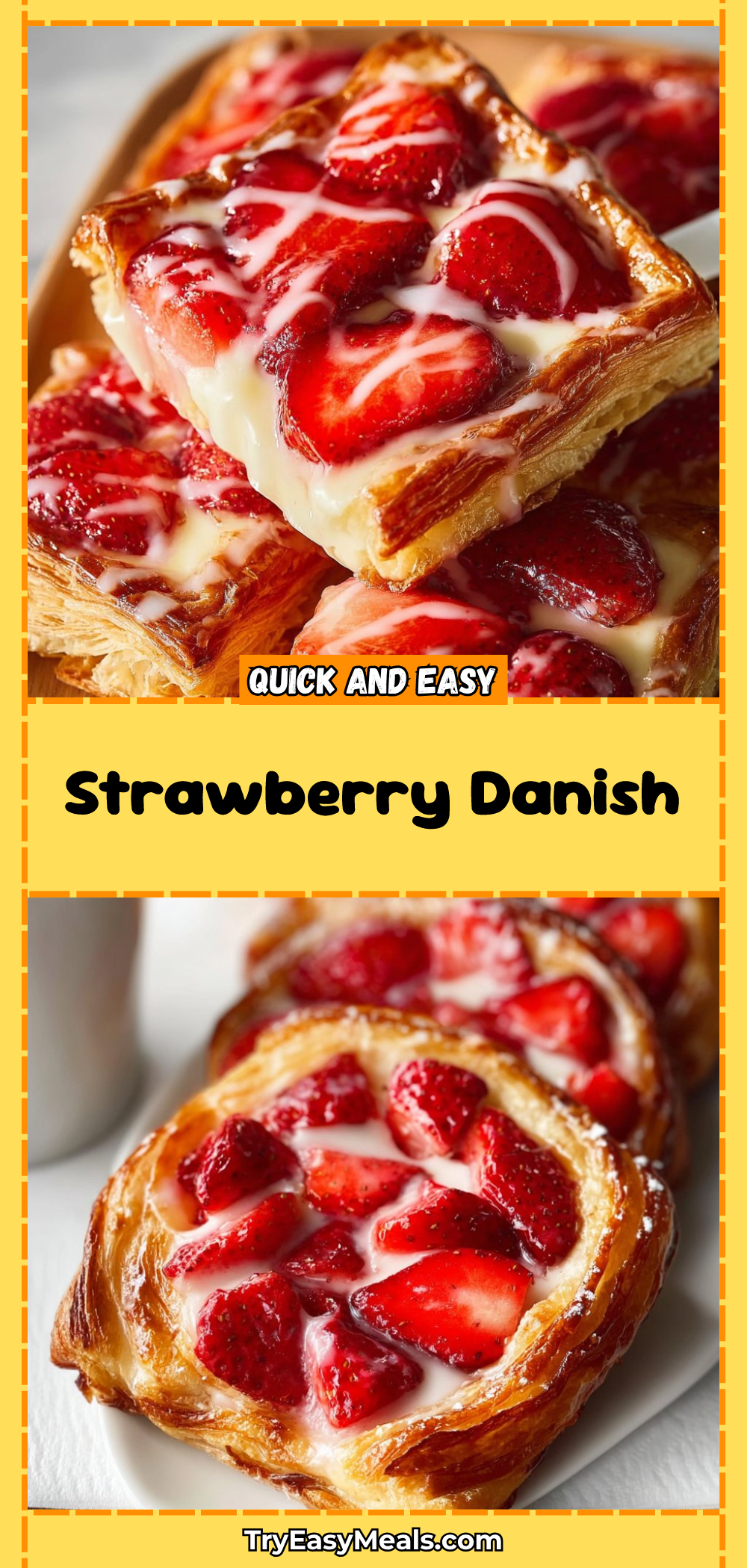 Strawberry Danish